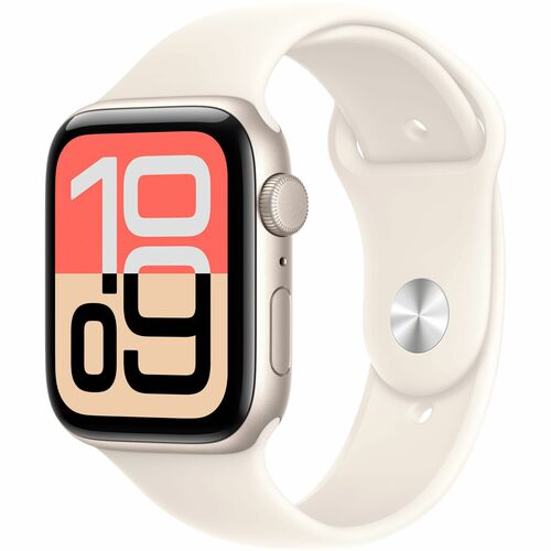 Apple Watch SE 3�GPS 40mm�Starlight Aluminium Case with Starlight Sport Band - M/L