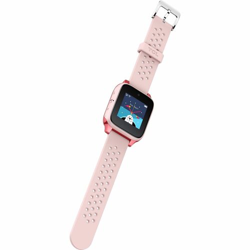TCL MOVETIME MT46X Smartwatch - Kinder - Pink Body Color - Wireless LAN - 4G - Kamera, Push-Benachrichtigung, SMS, Alarm, 