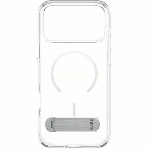 CARE Kickstand Case for Apple iPhone 17 Pro Max Smartphone - Transparent - Drop Resistant, Crush Resistant - Plastic - Wir