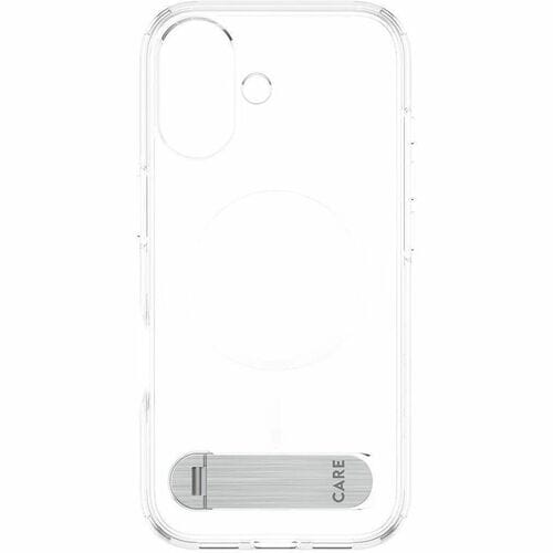 CARE Case for Apple iPhone 17 Smartphone - Transparent - 1 Piece - Drop Resistant, Crush Resistant - Plastic - Wireless Ch