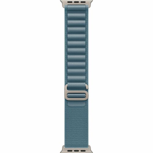 49MM LIGHT BLUE ALPINELOOP MEDIUM - NATURAL TITANIUM FINISH