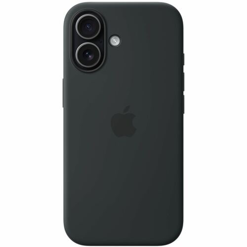 Apple Hülle für Apple iPhone 17 Smartphone - Schwarz - Softtouch, Seidig - Kratzfest, Sturzsicher - Silikon, MicroFiber - 