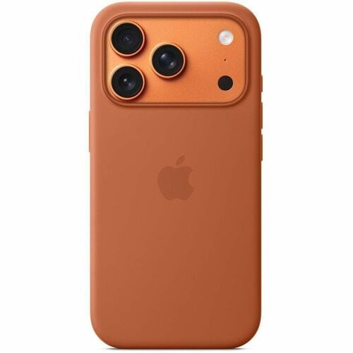 Apple Hülle für Apple iPhone 17 Pro Smartphone - Terra Cotta - 1 / Pack - Seidig, Softtouch - Kratzfest, Sturzsicher, Stur