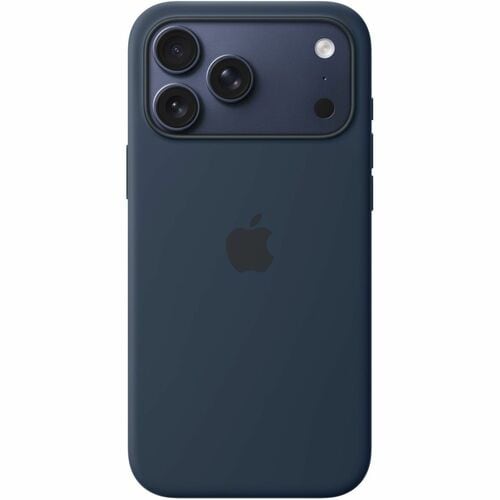 Apple Hülle für Apple iPhone 17 Pro Max Smartphone - Mitternacht - Softtouch, Seidig - Kratzfest, Sturzsicher - Silikon, M