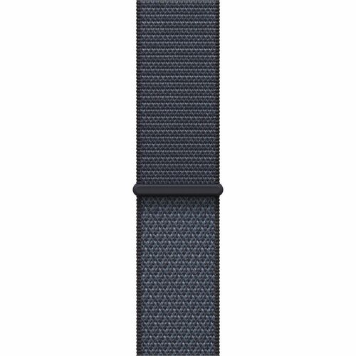 Apple 46mm Anchor Blue Sport Loop - Adjustable - One Size - Hook & Loop Attachment - Anchor Blue - Nylon, Polyester, Spand