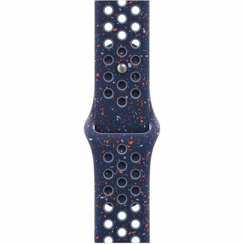 Apple 40mm Blue Ribbon Nike Sport Band - S/M - Adjustable - Small (S)/Medium (M) - Pin-and-tuck Attachment - Blue Ribbon -