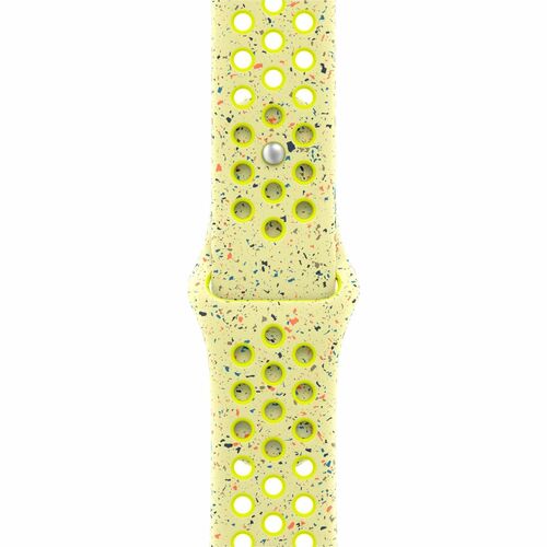 Apple 40mm Volt Splash Nike Sport Band - S/M - Adjustable - Small (S)/Medium (M) - Pin-and-tuck Attachment - Volt Splash -