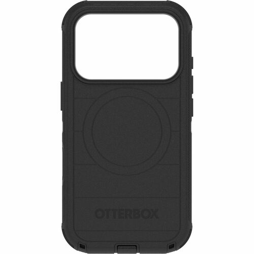 OtterBox Defender Series Pro Carrying Case (Holster) Apple iPhone 17 Pro Smartphone - Black - Bump Resistant, Drop Resista