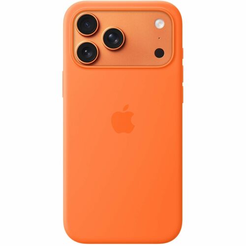 Apple Case for Apple iPhone 17 Pro Max Smartphone - Orange - Silky, Soft-touch - Scratch Resistant, Drop Resistant - Silic