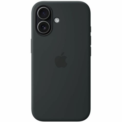 Apple Hülle für Apple iPhone 17 Smartphone - Schwarz - Softtouch, Seidig - Kratzfest, Sturzsicher - Silikon, MicroFiber - 