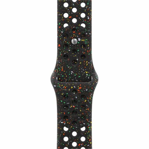 Apple Einstellbar Smartwatch-Band - Small (S)/Medium (M) - Pin & Tuck Aufsatz - Schwarz - Fluorelastomer, Aluminium