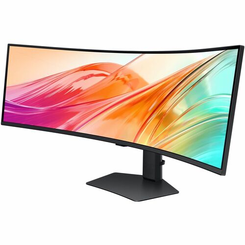 Moniteur LCD Samsung ViewFinity S9 S49F950UAU 49" Class Dual Quad HD (DQHD) Écran incurvé - 32:9 - Noir - 124,5 cm (49") V