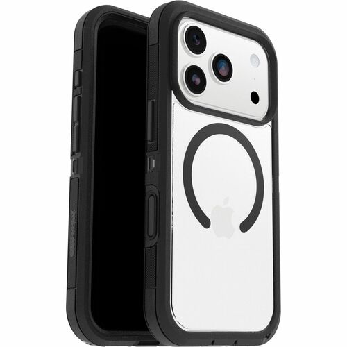 Case OtterBox Defender Series Pro XT Robusto - for Apple Smartphone - Dark Side (Trasparente/Nero) - Retail - Resistente a