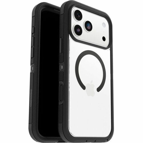 Case OtterBox Defender Series Pro XT Robusto - for Apple iPhone 17 Pro Max Smartphone - Dark Side (Trasparente/Nero) - Ret