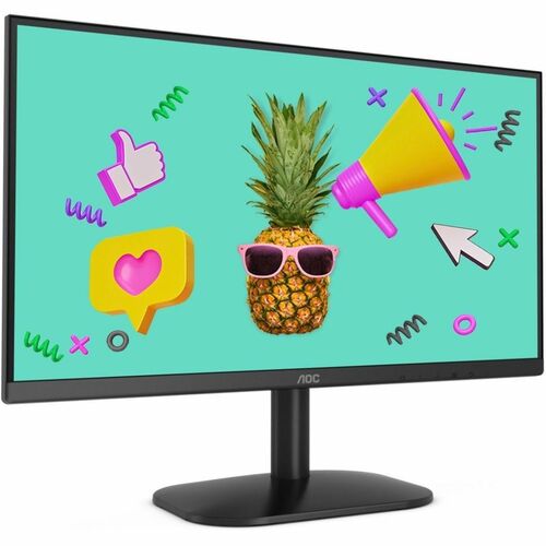 Monitor LED AOC 22B2HM2 22" (55.9cm) Class Full HD - 16:9 - Negro Texturado - 21.5" (54.6cm) Viewable - Vertical Alignment