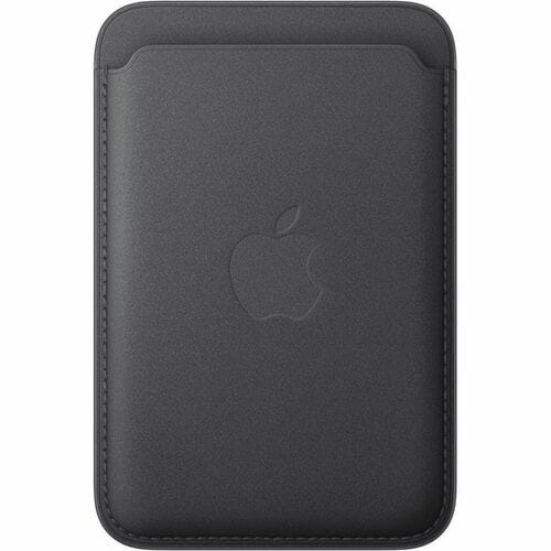 Apple Carrying Case (Wallet) Credit Card - Black - Micro Twill, FineWoven Body