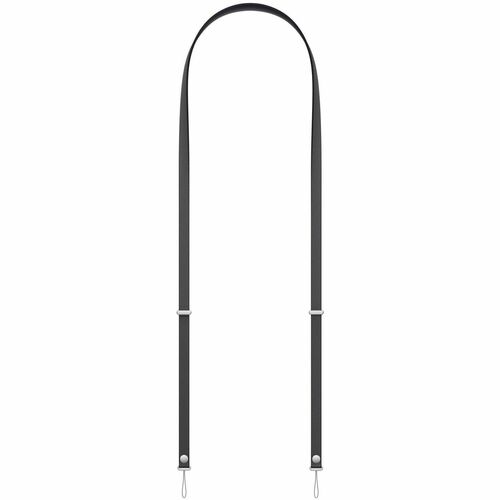 Apple Adjustable Crossbody Strap - Black - PET, Woven