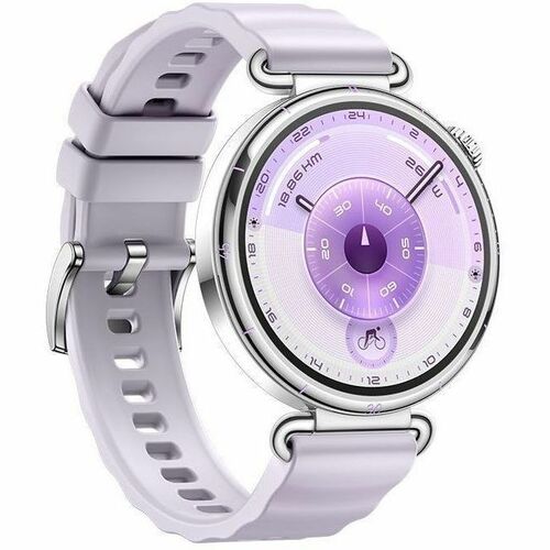 Huawei WATCH GT 6 Smart Watch - Round Case Shape - 41.30 mm Case Height - 41.30 mm Case Width - Purple Body Color - Gold B