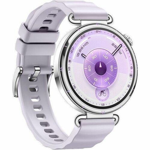 Huawei WATCH GT 6 Smart Watch - Round Case Shape - 41.30 mm Case Height - 41.30 mm Case Width - Purple Body Color - White 