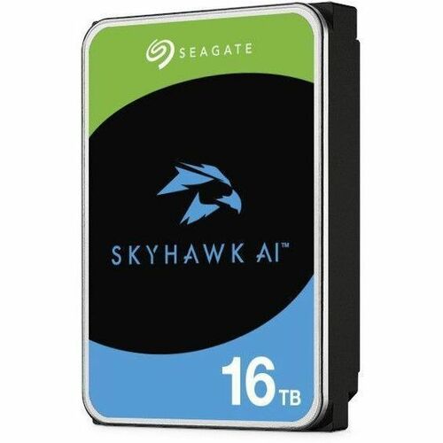 Seagate SkyHawk AI ST16000VE005 16 TB Hard Drive - 3.5" Internal - SATA (SATA/600) - Conventional Magnetic Recording (CMR)