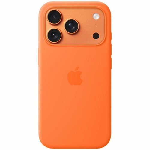 Apple Case for Apple iPhone 17 Pro Smartphone - Orange - Silky, Soft-touch - Scratch Resistant, Drop Resistant - Silicon, 