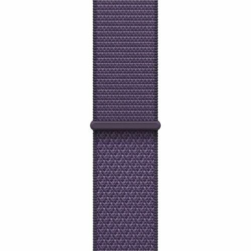 Apple Adjustable Smartwatch Band - One Size - Hook & Loop Attachment - Purple Fog - Nylon, Polyester