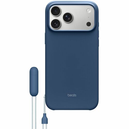 Beats by Dr. Dre Carrying Case Apple iPhone 17 Pro Max Smartphone - Bedrock Blue - Scratch Resistant, Drop Resistant, Shoc
