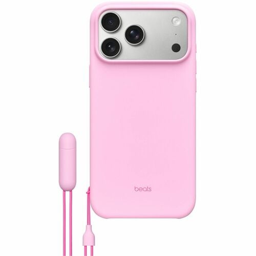 Beats by Dr. Dre Carrying Case Apple iPhone 17 Pro Max Smartphone - Pebble Pink - Scratch Resistant, Drop Resistant, Shock