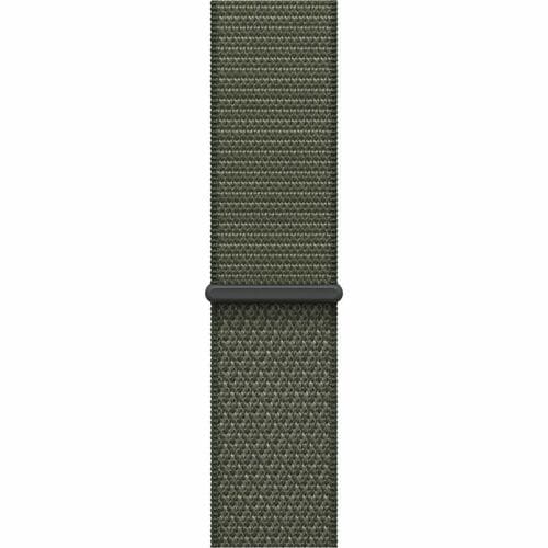 Apple Adjustable Smartwatch Band - One Size - Hook & Loop Attachment - Forest - Nylon, Polyester