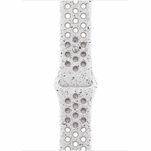 Apple Adjustable Smartwatch Band - Medium (M)/Large (L) - Pin-and-tuck Attachment - Veiled Gray - Fluoroelastomer, Aluminium