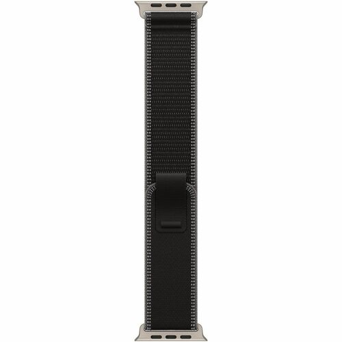 Apple Adjustable Smartwatch Band - Medium (M)/Large (L) - Trail Loop Attachment - Black, Charcoal - Polyester