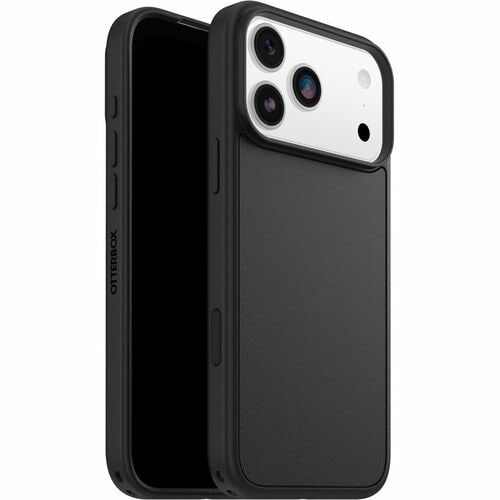 OtterBox Symmetry Case for Apple iPhone 17 Pro Max Smartphone - Black - 1 Poly Bag - Drop Resistant, Scratch Resistant - W