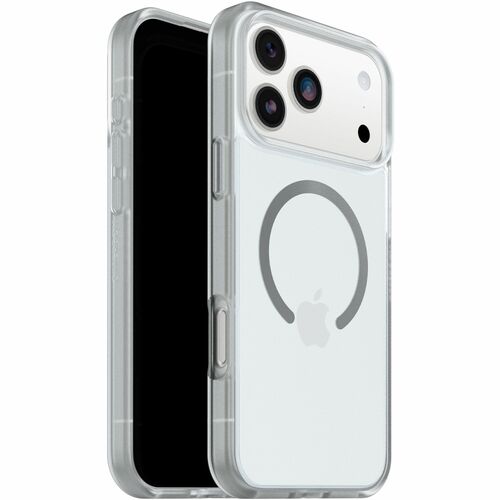 OtterBox React Case for Apple iPhone 17 Pro Max Smartphone - Textured Edges - Clear - Retail - Drop Resistant, Scrape Resi