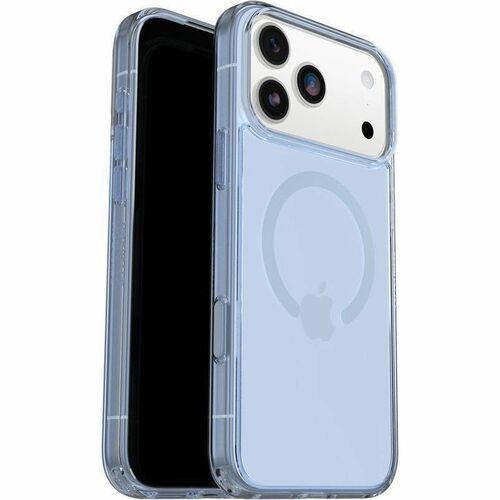 OtterBox Symmetry Series Clear Case for Apple iPhone 17 Pro Max Smartphone - Blue Bliss (Clear) - Retail - Drop Resistant,
