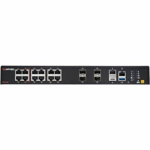 Strata PA-550 Network Security/Firewall Appliance - AI-powered Security - 12 Port - Gigabit Ethernet, 10 Gigabit Ethernet 