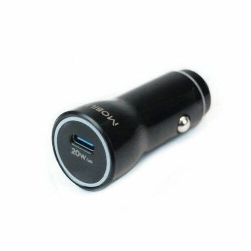 Adaptateur de voiture MOBILIS Energia - 20 W - Adaptateur universel - 1 USB Type-C - Pour Smartphone, Tablette PC - 12 V D
