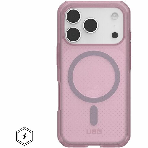 Urban Armor Gear DOT Rugged Case for Apple iPhone 17 Pro Smartphone - Lilac Purple, Translucent - Anti-slip, Drop Resistan