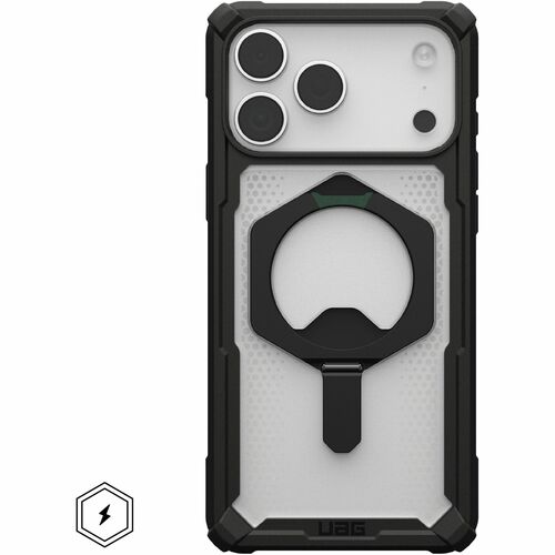 Urban Armor Gear Plasma XTE Case for Apple iPhone 17 Pro Max Smartphone - Black, Clear - Crack Resistant, Drop Resistant, 