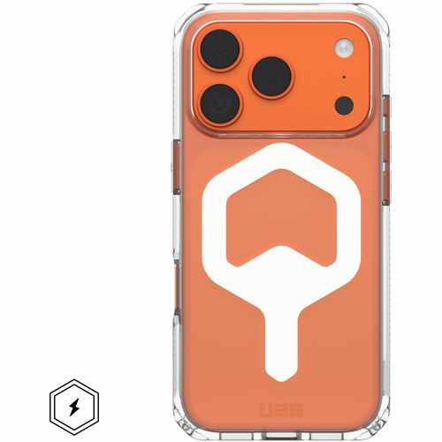 Urban Armor Gear Plyo Case for Apple iPhone 17 Pro Smartphone - Ice/White - Drop Resistant, Impact Resistant, Scratch Resi