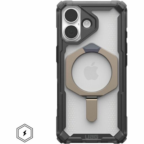 Urban Armor Gear Plasma XTE Case for Apple iPhone 17 Smartphone - Ash, Titanium - Crack Resistant, Drop Resistant, Impact 