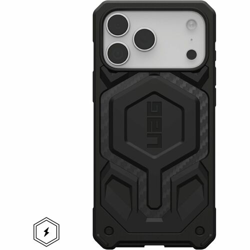 Urban Armor Gear Monarch Pro Case for Apple iPhone 17 Pro Max Smartphone - Carbon Fiber - Drop Resistant
