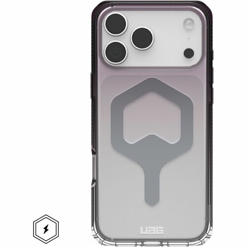 Urban Armor Gear Plyo Case for Apple iPhone 17 Pro Max Smartphone - Black, Clear Ombré - Drop Resistant, Impact Resistant,