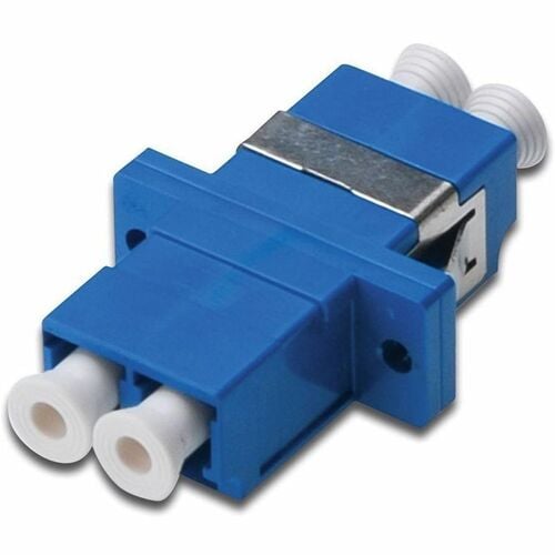Digitus LWL Kupplung, Duplex, LC auf LC, SM, OS2. Verbindungstyp: LC/UPC, Produktfarbe: Blau, Kabel mode struktur: Einzelm