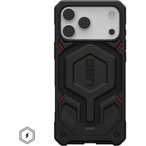 Urban Armor Gear Monarch Pro Case for Apple iPhone 17 Pro Max Smartphone - Kevlar Black - Drop Resistant
