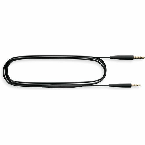 Bose Aux Audio Cable - AUX Audio Cable for Headphone - First End: 1 x Aux - Second End: 1 x Aux - Black