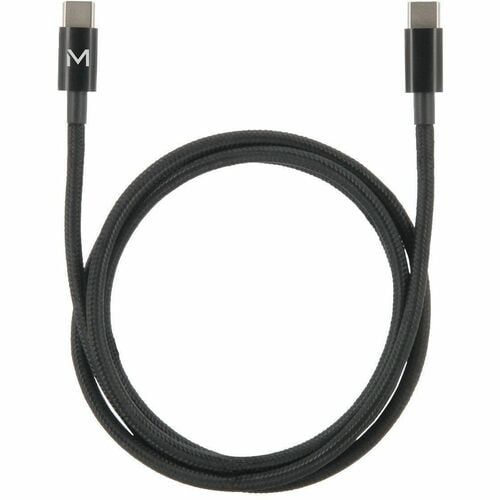 MOBILIS 2 m USB-C Datentransferkabel - Cable for Smartphone, Tablet, Notebook - 480 Mbit/s - Schwarz