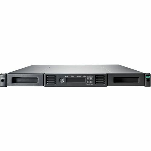 HPE Storage Tape Autoloader8 x Cartridge Slot - LTO-9 - 1U - Rack-mountable - 45 TB (Compressed)300 MB/s (Compressed) - Fi