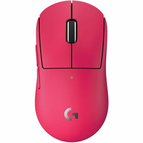 Logitech G PRO X SUPERLIGHT 2c Gaming Mouse - Radio Frequency - USB 2.0 - HERO 2 - 5 Button(s) - Pink - Cable/Wireless - 2