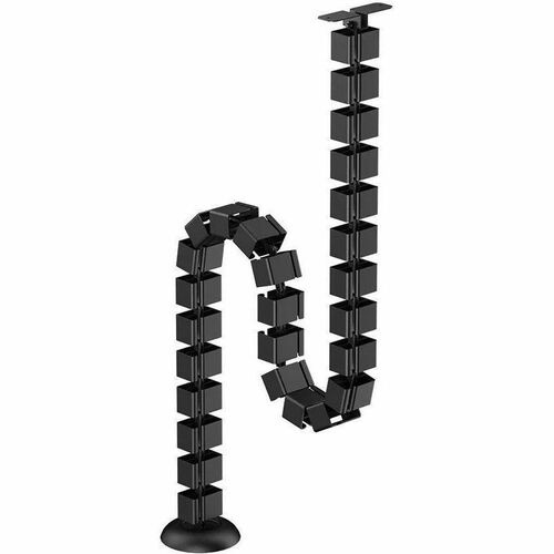 Neomounts Cable Organizer - Black - Cable Management Spine - Plastic