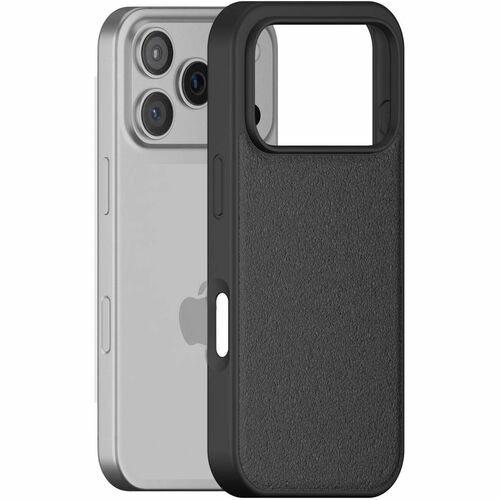 PEEL RePeel Case for iPhone 17 Pro- Sustainable Apple Peel Leather, MagSafe Compatible, 10 ft Drop Protection, Black - Sus